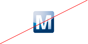 Das „M“ darf nicht als eigenständiges Element genutzt werden