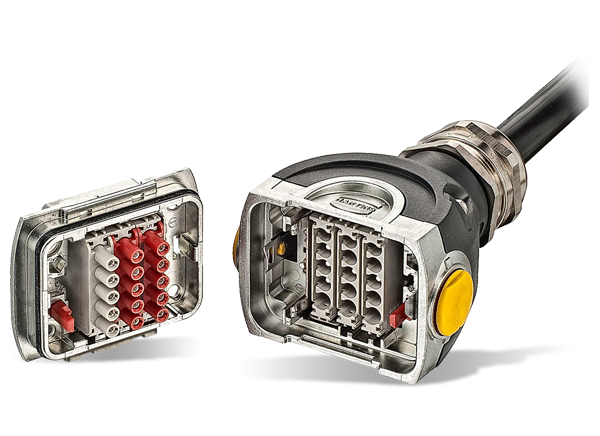 127,5 mm lang Crimpkontakt Han-Yellock Einsetzwerkzeug Han E HARTING Han D