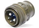 Amphenol Industrial Zink-Nickel (ZnNi) Rundsteckverbinder Grau