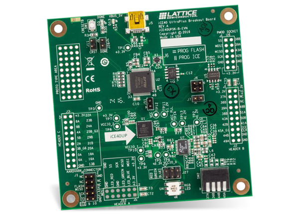 開発ボード　Lattice ispMACH 4256ZE Breakout ispMACH-4256ZE-Breakout-Board-