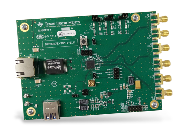 Dp867ergz S Sgmii Phy Evaluierungsmodul Ti Mouser