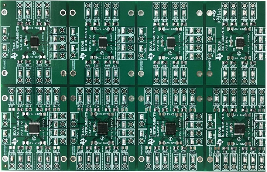Schaltungsanordnung - Texas Instruments INA4180-4181EVM Evaluationsmodul