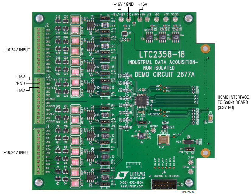 Analog Devices Inc. 2677A Demonstrationsschaltung Analog Devices Inc. 2677A Demonstrationsschaltung