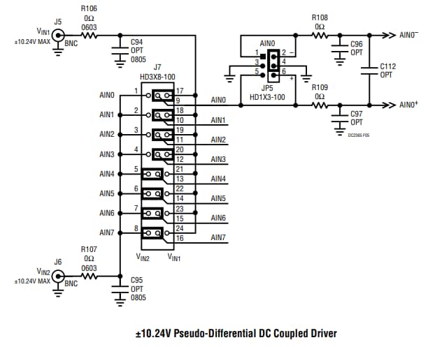 Analog Devices Inc. LTC2357-18 Demonstrationsboard Analog Devices Inc. LTC2357-18 Demonstrationsboard