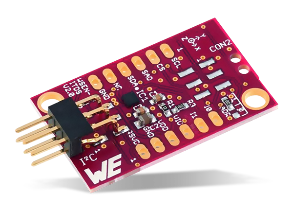 Wsen Eval 3 Achsen Beschleunigungssensor Evaluierungsboard Wurth Mouser