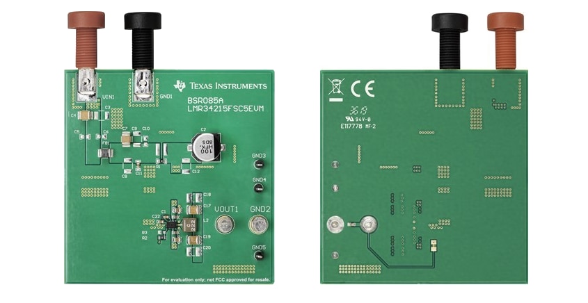 Texas Instruments LMR34215FSC5EVM Evaluierungsmodul