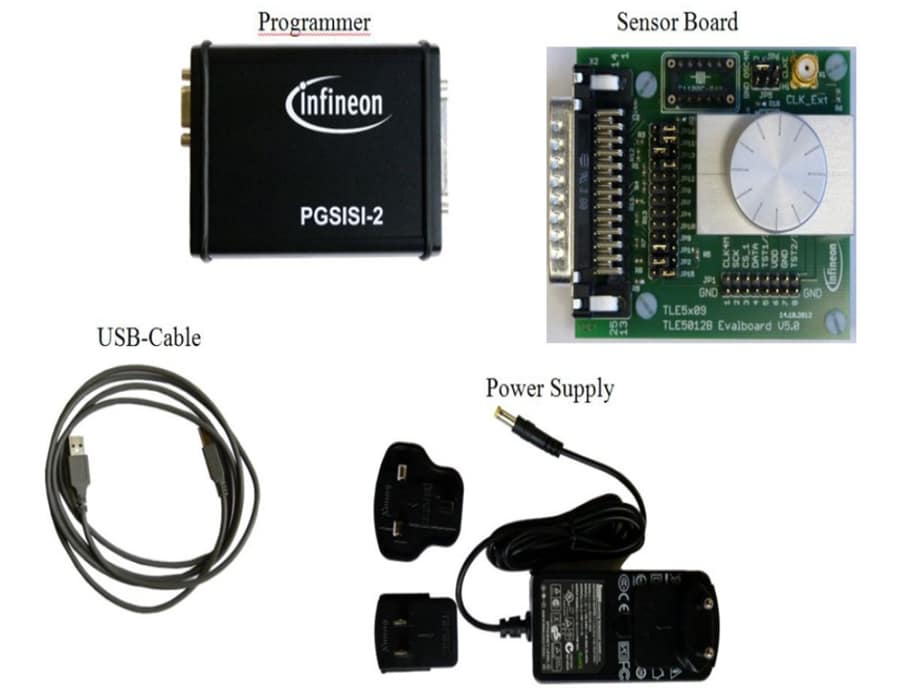 Infineon Technologies TLE5012B Evaluierungskit Infineon Technologies TLE5012B Evaluierungskit