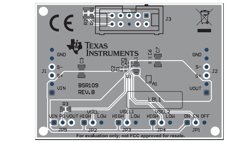 Texas Instruments TPS62860xEVM-109 Evaluierungsmodule