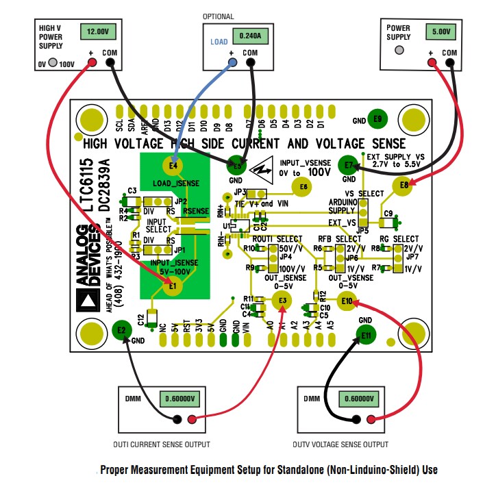 Schaltungsanordnung - Analog Devices Inc. DC2839A Demonstrationsschaltung für LTC6115 Schaltungsanordnung - Analog Devices Inc. DC2839A Demonstrationsschaltung für LTC6115