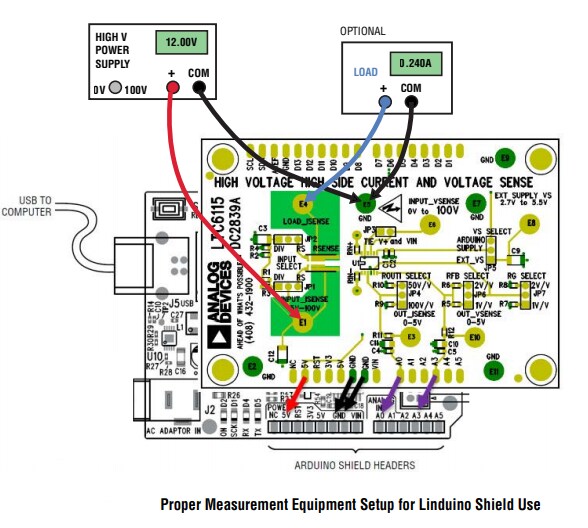 Schaltungsanordnung - Analog Devices Inc. DC2839A Demonstrationsschaltung für LTC6115 Schaltungsanordnung - Analog Devices Inc. DC2839A Demonstrationsschaltung für LTC6115