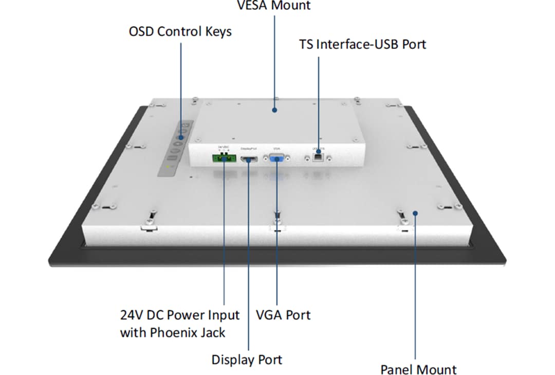 Advantech FPM-800S Industriemonitore Advantech FPM-800S Industriemonitore