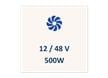 12-V- und 48-V-Wechselrichter-Applikationen im Bereich von 500 W
