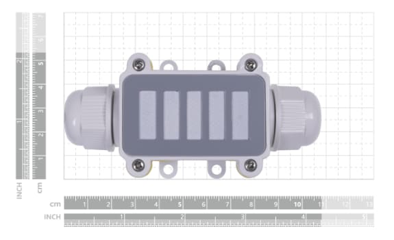 Technische Zeichnung - Seeed Studio SenseCAP SOLO CO2 5000 (A2) - NDIR CO2-Sensor