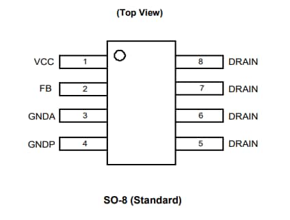 Diodes Incorporated AP3928 Universal-AC-Abwärtsleistungsschalter