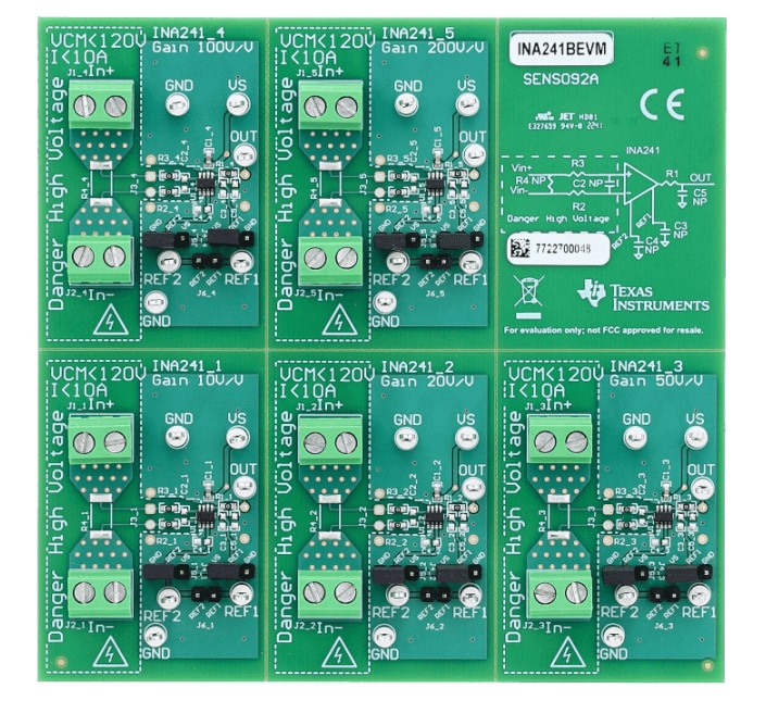 Texas Instruments INA241xEVM Evaluierungsmodul