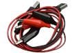 Double Alligator Clip to USB Male Cable Pack