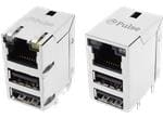 Pulse Electronics USB RJ45/Dual-Combo-Steckverbindermodule