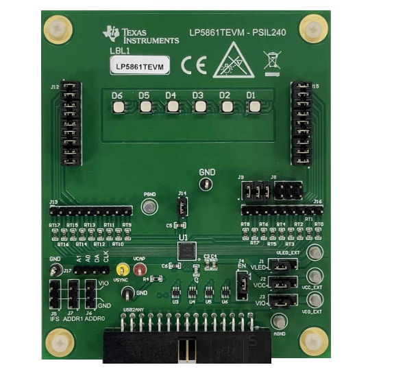 Texas Instruments LP5861TEVM Evaluierungsmodul