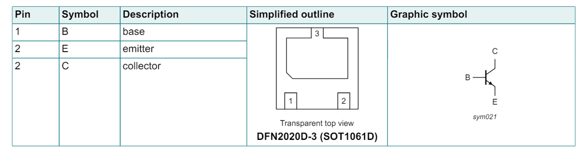 Applikations-Schaltungsdiagramm - Nexperia PBSSxx50PAS/PBSSxx50PAS-Q Transistoren