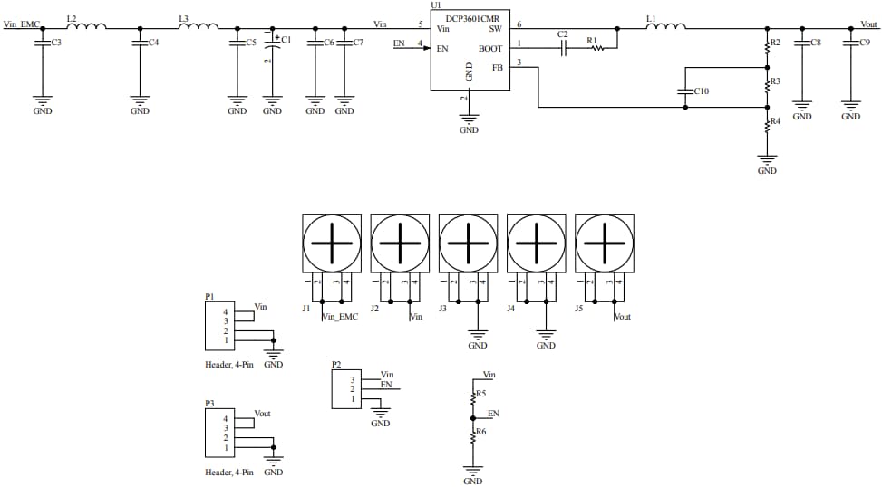 Schaltplan - STMicroelectronics STEVAL-3601CV1 Evaluierungsboard