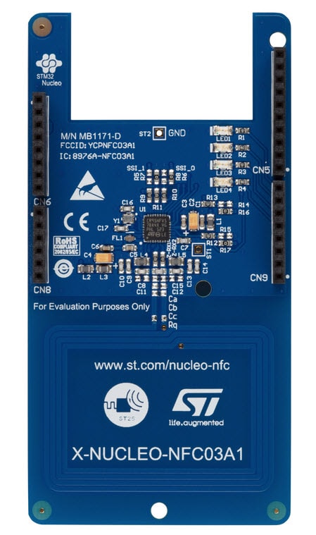 X-NUCLEO-NFC03A1 NFC-Kartenleser-Erweiterungsboard
