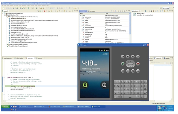 Debugging Android with TI's Code Composer Studio IDE v. 5 Debugging Android with TI's Code Composer Studio IDE v. 5