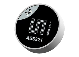 Mouser Electronics Now Stocking ams AS6221 Ultra-Accurate Digital Temperature Sensor for Wearables