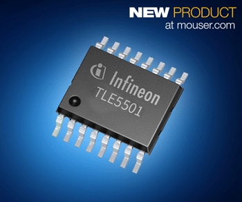 Now at Mouser: Infineon's TLE5501 XENSIV TMR Sensor Offers Highest Auto Safety Level ASIL D on Single Chip